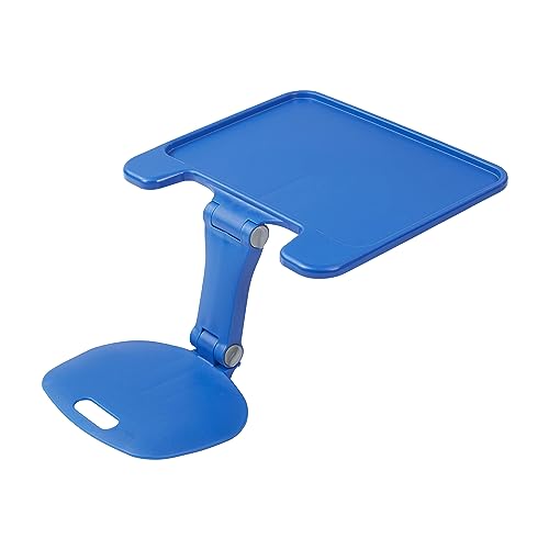 ECR4Kids The Surf Folding Portable Lap Desk, Large, Flexible Seating, Blue - color: Blue