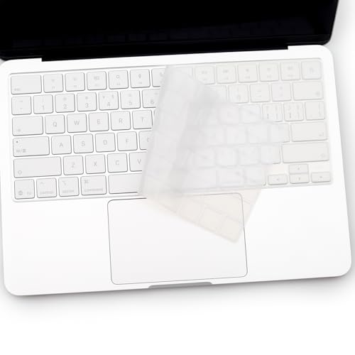 Keyboard Cover for 2026 New MacBook Neo 13 inch with Apple A18Pro Chip/A3404, MacBook Neo 13.0'' A18 Pro Accessory, US Layout Keyboard Skin-Clear - color: Clear