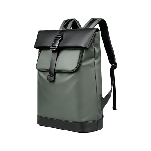 Lightweight Laptop Backpack 17Inch for Women & Men Professional Business Computer Bag with Back Cushioning Carry on Waterproof Travel Computer Backpack Resistant Travel Work Citywalk Green - color: Green