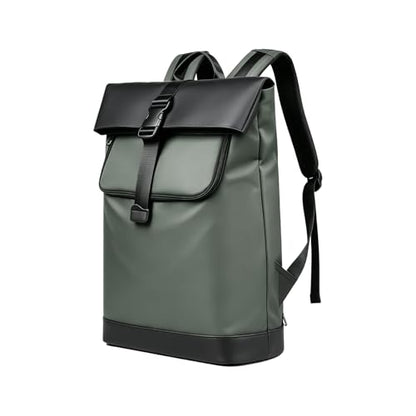 Lightweight Laptop Backpack 17Inch for Women & Men Professional Business Computer Bag with Back Cushioning Carry on Waterproof Travel Computer Backpack Resistant Travel Work Citywalk Green - color: Green