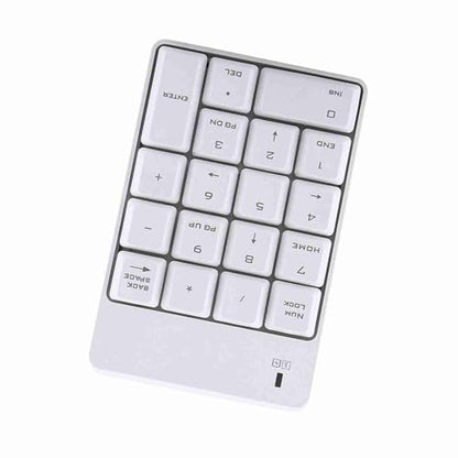 2.4GHz Cordless USB Numeric Keypad Numpad Number 18 Keys Keyboard with USB Receiver for Laptop Notebook Desktop PC Battery Not Included Plastic Remote Distance 10m