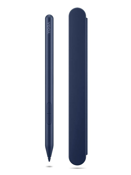 Lenovo Yoga Pen 2 with Magnetic Pen Case, AES 3.0 Stylus with 8192 Pressure Levels, USB C Rechargeable, Tilt Detection, Multi Protocol Support for Lenovo Yoga 2 in 1 PCs, Cosmic Blue - color: Cosmic Blue
