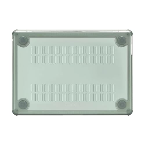 MOSISO Compatible with MacBook Air 15 inch Case M5 2026 M4 M3 M2 2025-2023 | A3448 A3241 A3114 A2941,Anti-Cracking,Heavy Duty Shock-Absorbing Hard Shell Case with TPU Bumper&Keyboard Cover,Emerald Green - color: Emerald Green