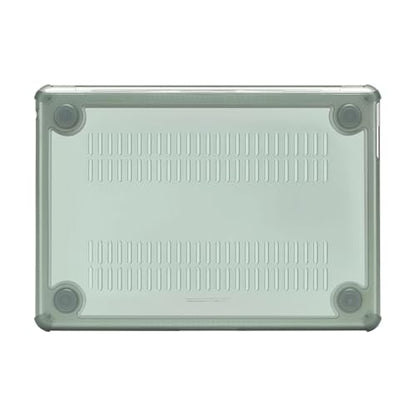 MOSISO Compatible with MacBook Air 15 inch Case M5 2026 M4 M3 M2 2025-2023 | A3448 A3241 A3114 A2941,Anti-Cracking,Heavy Duty Shock-Absorbing Hard Shell Case with TPU Bumper&Keyboard Cover,Emerald Green - color: Emerald Green