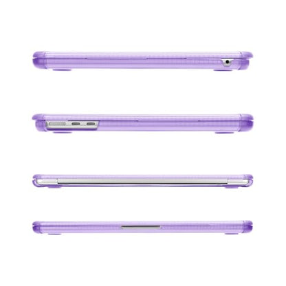 MOSISO Compatible with MacBook Air 15 inch Case M5 2026 M4 M3 M2 2025-2023 | A3448 A3241 A3114 A2941,Anti-Cracking,Heavy Duty Shock-Absorbing Hard Shell Case with TPU Bumper&Keyboard Cover, Purple - color: Purple