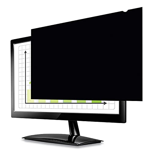 Fellowes PrivaScreen Privacy Filter for 27.0 Inch Widescreen Monitors 16:9 (4815001), Black - size: 27.0" W 16:9, style: Widescreen