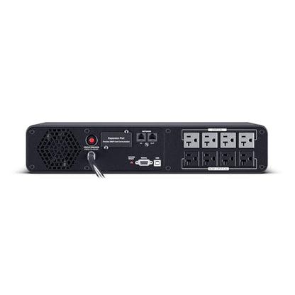 CyberPower CP2000PFCRM2U PFC Sinewave UPS Battery Backup | 2000VA/1200W, 8 Outlets, AVR, Short Depth 2U Rackmount, UL Certified - size: 2000VA, style: Rackmount 2U