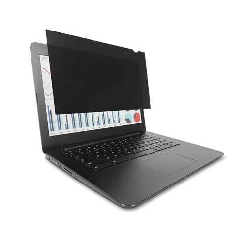 Kensington 14 inch Privacy Screen Filter for 14" Laptops - 16:9 Aspect Ratio (K52793WW), Polycarbonate