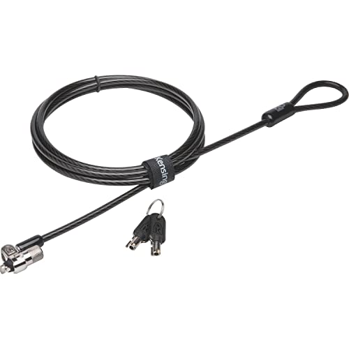 Kensington MicroSaver 2.0 Keyed Laptop Lock,Black