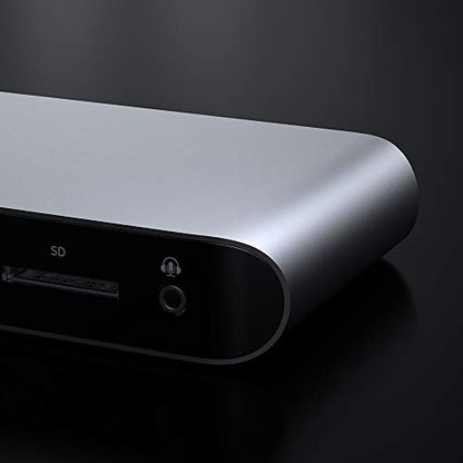 Belkin Thunderbolt 3 Docking Station + TB Cable 0.8M | dual 4K display, USB-C dock, MacBook, laptop expansion, ethernet, USB-A ports, home office - style: Thunderbolt 3