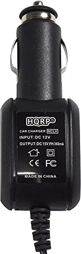 HQRP Car Charger DC Adapter Power Cord Compatible with Philips Norelco HQ8500 HQ8010 HQ8000 Replacement AT811, 7885XL, 7886XL, 8020X, 8040X, 8060X, 8138XL Shaver