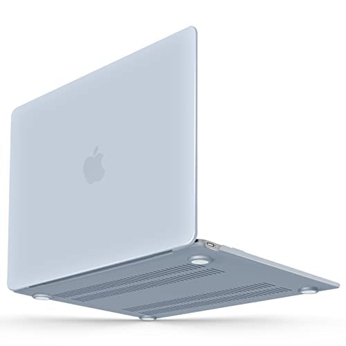 IBENZER Compatible with MacBook 12 Inch Case, Hard Shell Case Cover for Mac 12’’ with Retina Display Model A1534 2020 2019 2018 2017 2016 2015, Sierra Blue, MM12SIBL - color: Sierra Blue