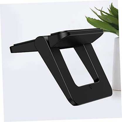 TEHAUX 2pcs Foldable Laptop Stand Mini Notebook Holder for Desk Adjustable Height Cooling Bracket Portable Design for Travel Home Office