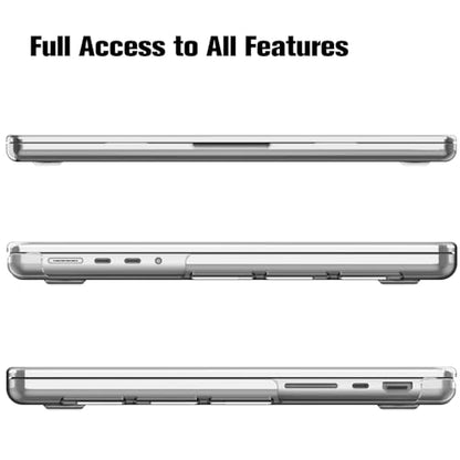 Fintie Hard Shell Case for MacBook Pro 14 Inch, Crystal Clear | A3434 A3112 A3185 A3401 A2992 A2918 A2779 A2442 A3426 A3427, 2021-2026, M5/M4/M3/M2/M1 - color: Crystal Clear, size: Pro 14 Inch