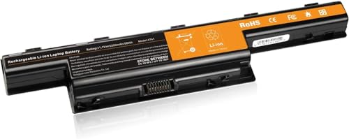 58Wh AS10D31 AS10D51 Laptop Battery for ACER Aspire 4253 4750 4551 4552 4738 4741 4771 5251 5253 5542 5551 5552 5560 5733 5741 5742 5750 7551 7552 7560 7741 7750 AS5741 - High Performance 5200mAh - size: 8.84*2.94*1.13inch