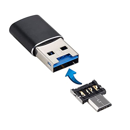 USB 3.0 to Micro SD SDXC TF Card Reader with Micro USB 5pin OTG Adapter for Tablet/Cell Phone - style: USB3.0-TF + OTG