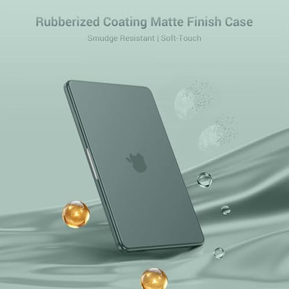 MOSISO Compatible with MacBook Neo Case 13 inch 2026 A3404 A18 Pro Chip | Scratch-Resistant Ultra-thin Protective Hard Shell Case Cover, Emerald Green - color: Emerald Green