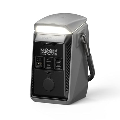 EF ECOFLOW Power Bank Station TRAIL Plus 300 DC, 288Wh 80000mAh, 300W DC | LFP Battery, 140W USB C Output, Solar Generator for Outdoor Camping, Travel, and Emergency (No AC Outlet Included) - style: TRAIL Plus 300