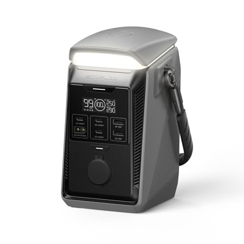 EF ECOFLOW Power Bank Station TRAIL Plus 300 DC, 288Wh 80000mAh, 300W DC | LFP Battery, 140W USB C Output, Solar Generator for Outdoor Camping, Travel, and Emergency (No AC Outlet Included) - style: TRAIL Plus 300