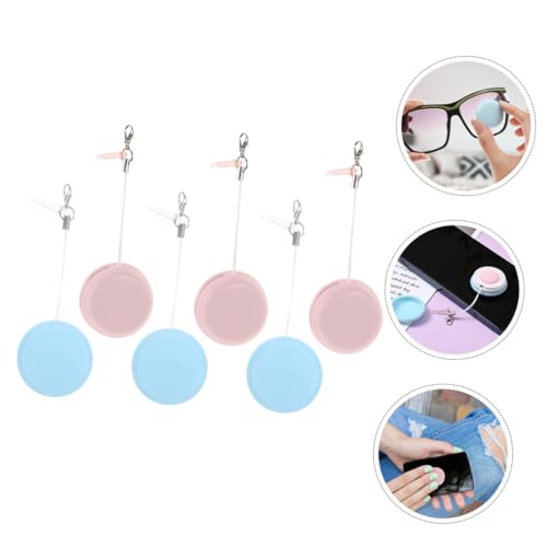 6pcs Screen Cleaning Phone Screen Cleaner Glasses Cleaner Lens Cleaning Cloths Electronic Dust Brush