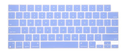 Se7enline Compatible with MacBook Keyboard Cover Skin for Mac Neo & Air 13/15 & Pro 14/16 inch (M5 M4 M3 M2 M1 A18) 2026/2025/2024/2023/2022/2021 Silicone Waterproof Dustproof Durable,Serenity Blue - color: Serenity Blue