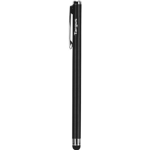 Targus Slim Stylus for Smartphones and Tablets – 6mm Soft Tip Stylus Pen for Capacitive Touchscreens – No Power or Pairing Required – Black AMM12US