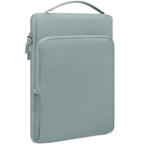 HYZUO 13 Inch Laptop Bag Sleeve Case for MacBook Air 13 M5, Ash Blue | for MacBook Air 13 M5-M1 A3449 2026-2018, MacBook Neo 13, MacBook Pro 13 M2 M1 2026-2016, Surface Pro, iPad Pro/Air 13,XPS 13 - color: Ash Blue, size: 13 Inch