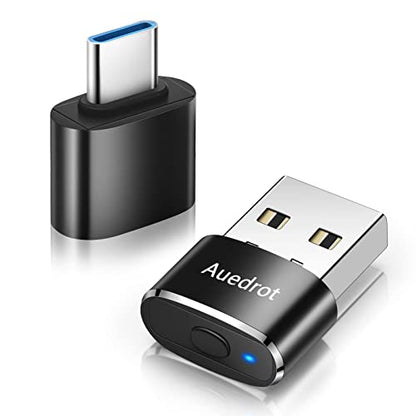 USB Mouse Mover with Switch Button, Automatic Mini Mouse Shaker with 2 Jiggle Modes, Driver-Free, Plug & Play, Keep Computer/Laptop Awake, USB-C Adapter, Black - color: Black