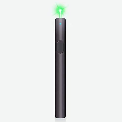Green Laser Alignment Tool, Class 2 Compliant Indicator for Office Presentations, Training Sessions & Site Measurement (Grey)