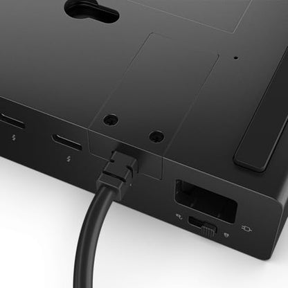Lenovo ThinkPad Thunderbolt 5 Smart Dock 7500, 120Gbps Data Transfer, 180W Power Delivery, Multiple Display Support, 2.5Gbps Ethernet, Black