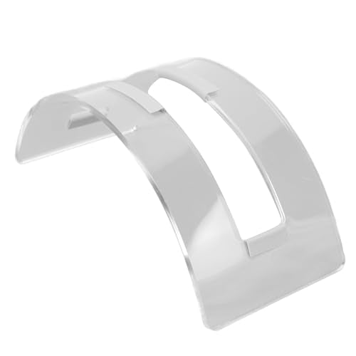 Acrylic Vertical Laptop Stand, Multi Angle Adjustable Laptop Docking Stand with Design for Office