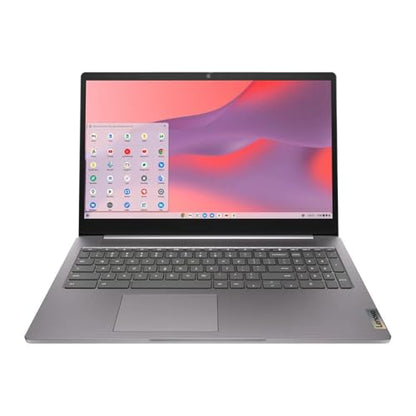 Lenovo IdeaPad 3i Chromebook 15.6" FHD Laptop, Intel Celeron N4500, 4GB Memory, 64GB eMMC, Chrome OS, Artic Grey, 82N4004NUS (Renewed) - style: N4500 | 4GB LPDDR4X|64GB eMMC