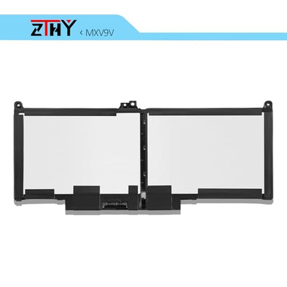 ZTHY 60Wh MXV9V Laptop Battery for Dell Latitude 7300 7400 5300/5310 2-in-1 | Inspiron 7300/7306 2-in-1 Black Replacement Battery P96G P97G P99G P100G P97G001 P97G002 5VC2M 829MX 0829MX D1XK9 7.6V 4-Cell - size: 7.99*3.94*0.28 inch MXV9V
