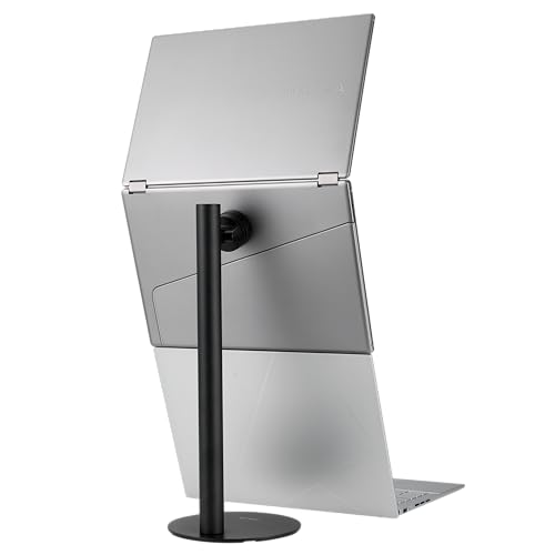 ASUS ZenScreen Duo OLED 360° Foldable Portable Monitor (MQ149CD) - Dual 14-inch, 16:10, 1920x1200, DisplayHDR400 True Black, 100% DCI-P3, Delta<2, Dual USB-C, Mini-HDMI, Kickstand, 3 yr Warranty - style: 14" Duo OLED Fodable USB-C
