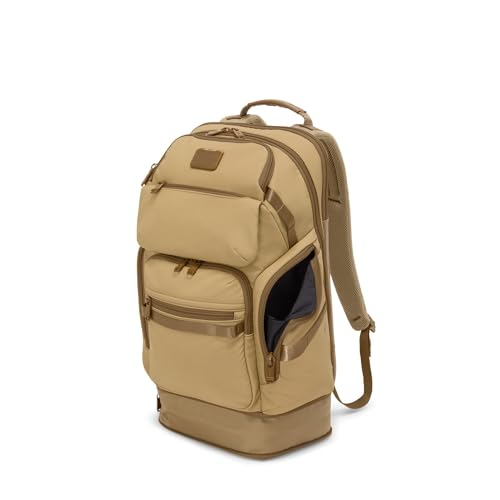 TUMI - Alpha Bravo Nomadic Backpack - Men's Durable Carry On Bag - 18.8" X 15.0" X 9.0" - Fits up to 15" Laptop - Khaki - color: Khaki