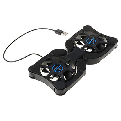CPU Motherboard Cold USB Cooling Fan Assembly Compatible for Notebook for Laptop PC Chassis Air Port