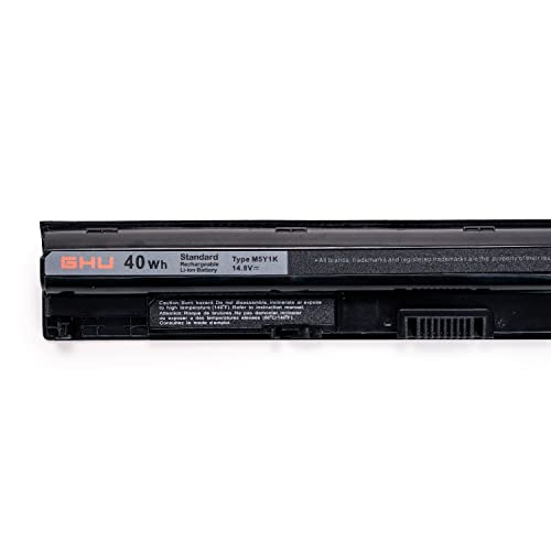 GHU M5Y1K HD4J0 Laptop Battery 40Wh Replacement for Dell Inspiron 14 15 17 3000 5000 Series 3451 3452 3551 3552 3558 3567 5558 5559 5755 5758 5759, Compatible with 6VFVM 1KFH3 GXVJ3 WKRJ2 VN3N0 991XP