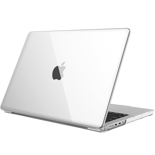 Fintie Hard Shell Case for MacBook Pro 14 Inch, Crystal Clear | A3434 A3112 A3185 A3401 A2992 A2918 A2779 A2442 A3426 A3427, 2021-2026, M5/M4/M3/M2/M1 - color: Crystal Clear, size: Pro 14 Inch