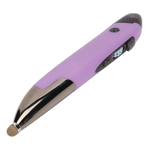 Yinhing Pen Rechargeable Portable Optical Mode for PC Laptop Luminous Silent Handheld Small Design (Purple) - color: Purple