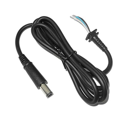 7.4 x 5.0mm Laptop Power Supply, DC Repair Power Cord, for Dell and Hp | Power adapter output cable interface, compatible with Dell and Hp power adapter plug size: 7.4mm * 5.0mm - size: Dell/HP 7.4-5.0mm (with pin)
