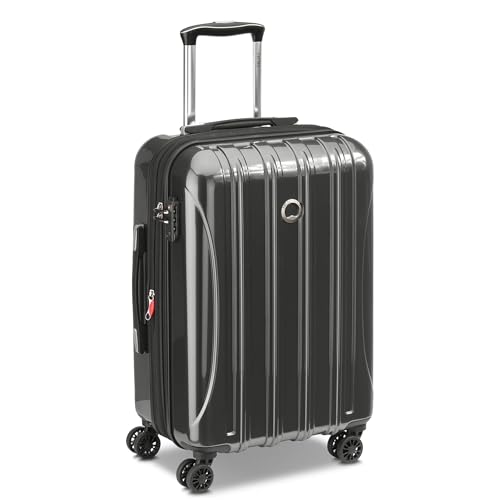 DELSEY PARIS Helium Aero Hardside Expandable Luggage with Spinner Wheels, Titanium, 3-Piece Set (21/24/28) - color: Titanium, size: 3-Piece Set (21/24/28)