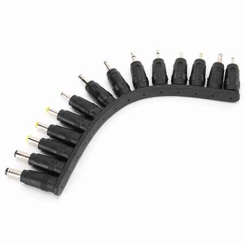 Dpofirs 28pcs DC Power Adapter Tips 5.5x2.1mm Female Universal Charging Conversion Head for Laptop ThinkPad Notebook Charging Kit