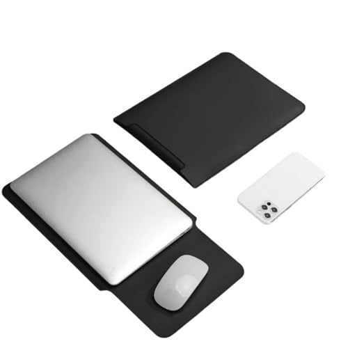 13 inch Laptop Sleeve Case Compatible with MacBook Air 13 M3 M2 M1 / MacBook Pro 13Inch, MacBook Neo, Surface Pro 12-3,iPad Pro/Air 13 Dell HP ASUS,Black - color: Black, size: 12/13inch