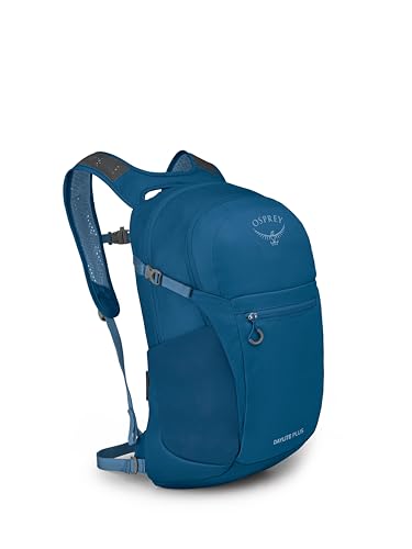 Osprey Daylite Plus Commuter Backpack – Lightweight, Everyday Pack with Laptop Sleeve and Water Bottle Pockets – Ideal for Work, School, and Travel with Versatile Storage Options, Night Shift Blue - color: Night Shift Blue