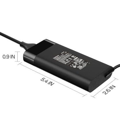 90W 19.5V 4.62A Laptop Charger Compatible with HP Envy 13 14 15 15T 17 M7 Pavilion 14 15 M4 Spectre x360 13 15 ProBook 650 G2 G4 450 470 G4 640 G2 Stream 11 13 14 710413-001 Smart Blue tip Ac Adapter