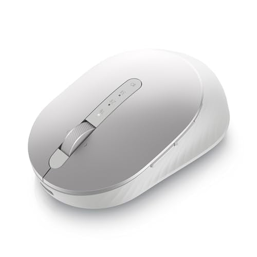 Dell Premier Wireless Mouse MS7421W, Rechargeable, Bluetooth | 2.4GHz, USB-C Charging, 3 Year Advanced Exchange, 7 Buttons, Platinum Silver - color: Platinum Silver