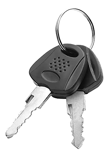 Schwinn Bike Cable Lock with Keys, 6 ft x 8 mm, Black, Durable Steel, Protective Vinyl Cover, Carrying Bracket for Transport, Anti Theft Protection, Bike Lock Cable for Security - size: 6 Foot/8mm Cable