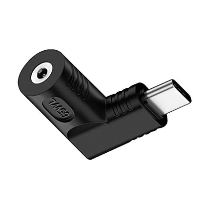 DC Jack 4.0x1.3mm Input to USB-C Type-C Angled 90 Degree Power Plug Charge Adapter for Laptop Phone - style: 4.0x1.3mm