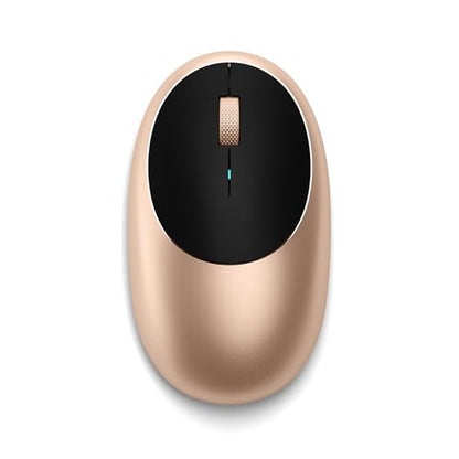 Satechi M1 Wireless Bluetooth Mouse, USB-C Rechargeable, Compact & Portable, for MacBook Air/Pro/Neo, iPad Air/Pro, iPad mini, Mac mini, iMac & Windows - Gold - color: Gold