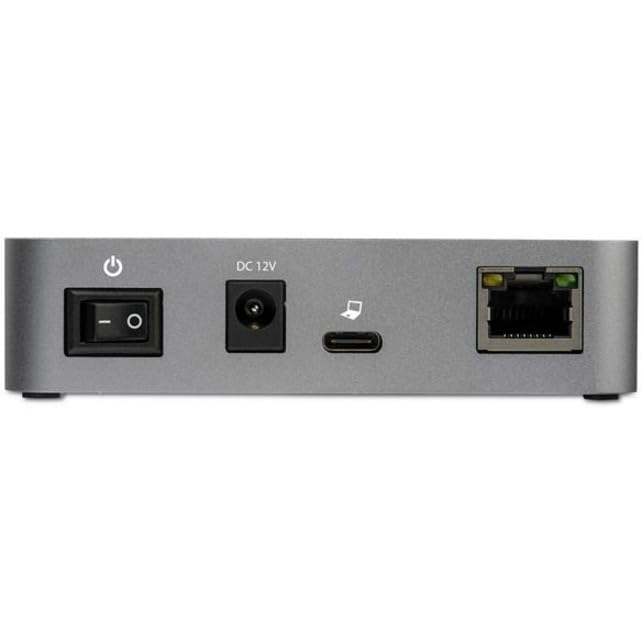 StarTech 3-Port USB-C Hub with GbE, 10Gbps, TAA, Wake-on-LAN (HB31C2A1CGS) | 2x USB-A, 1x USB-C, Gigabit Ethernet RJ45, VLAN tagging, 9K jumbo frames, BC 1.2 phone fast charge, 24W - style: 3 Port |2x USB-A & 1x USB-C